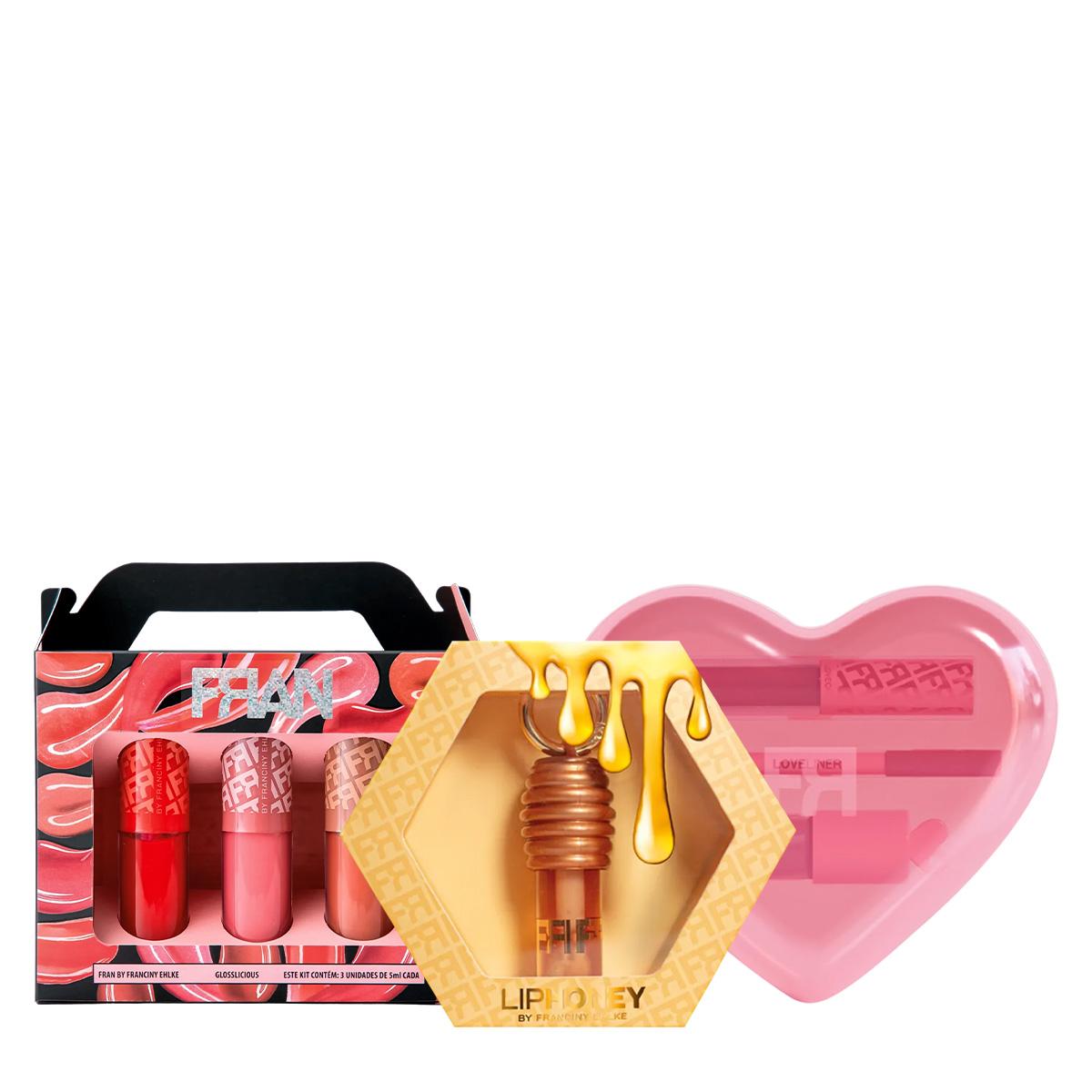 Kit Fran by Franciny Ehlke Gloss Collection (7 produtos) - 1