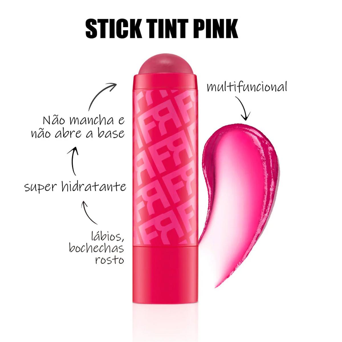 Fran by Franciny Ehlke Stick Tint Pink - Balm Multifuncional 6,3g - 2