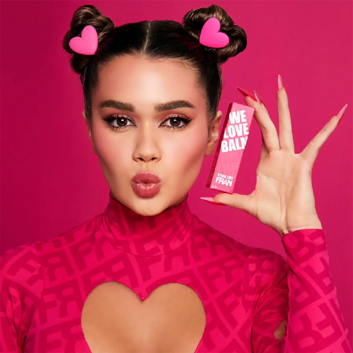 Fran by Franciny Ehlke Stick Tint Pink - Balm Multifuncional 6,3g - 4