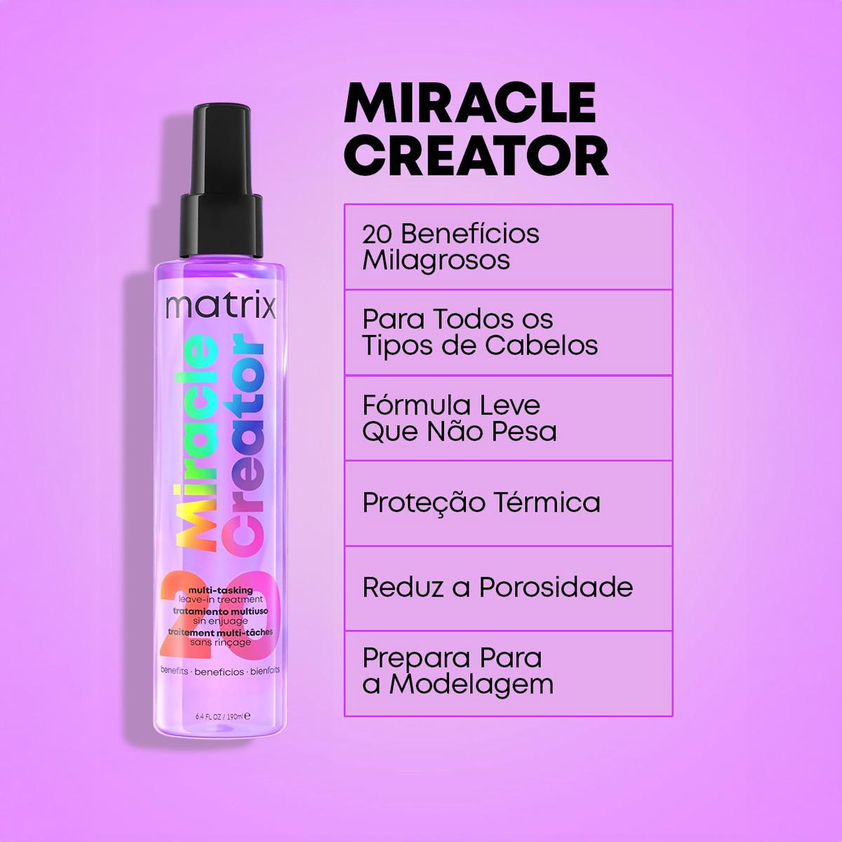 Matrix Miracle Creator - Leave-in Multifuncional Spray 190ml - 2