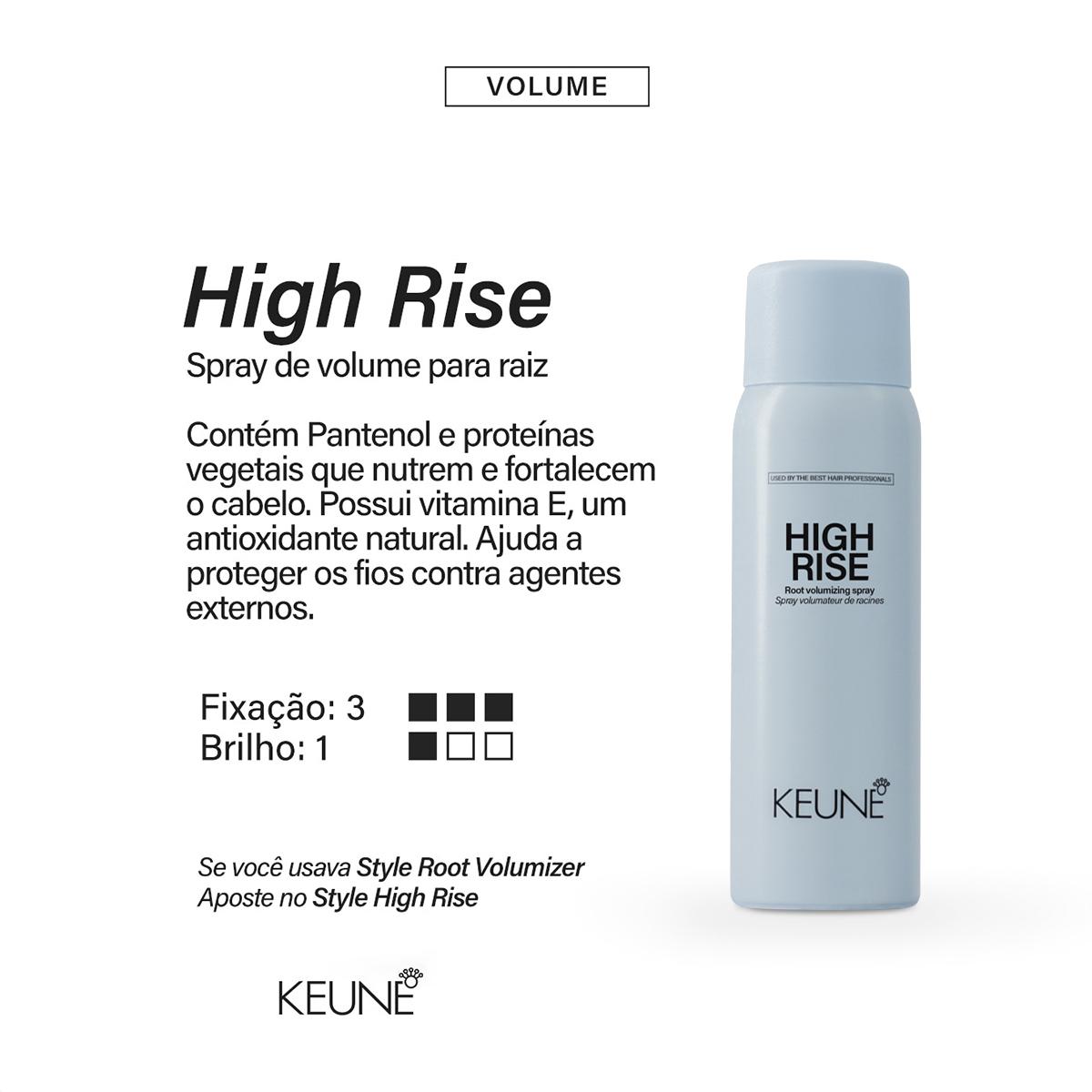 Keune Style High Rise - Spray Volumizador 75ml - 3