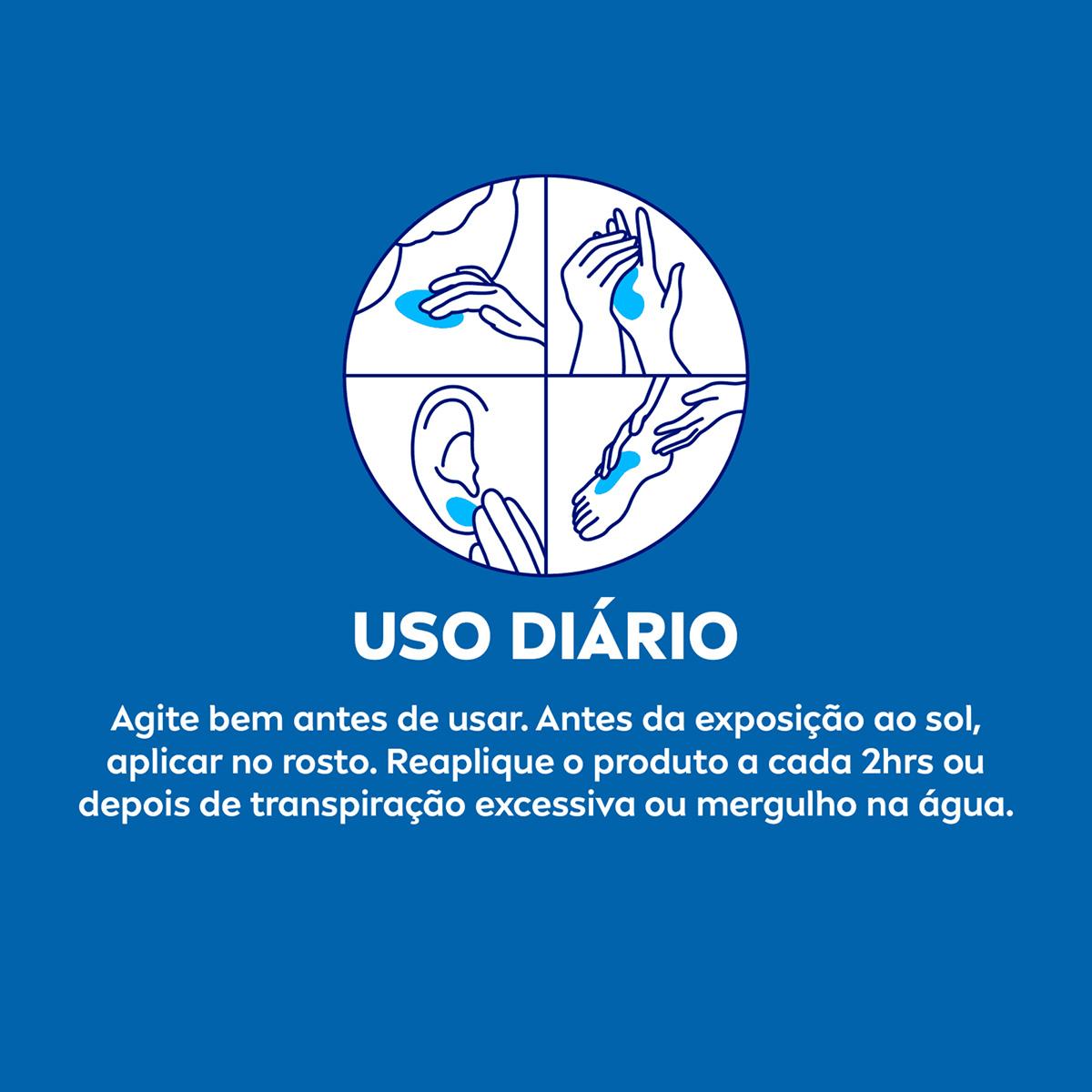 Nivea Sun Toque Seco Antissinais FPS 70 - Protetor Solar Facial 40ml - 4