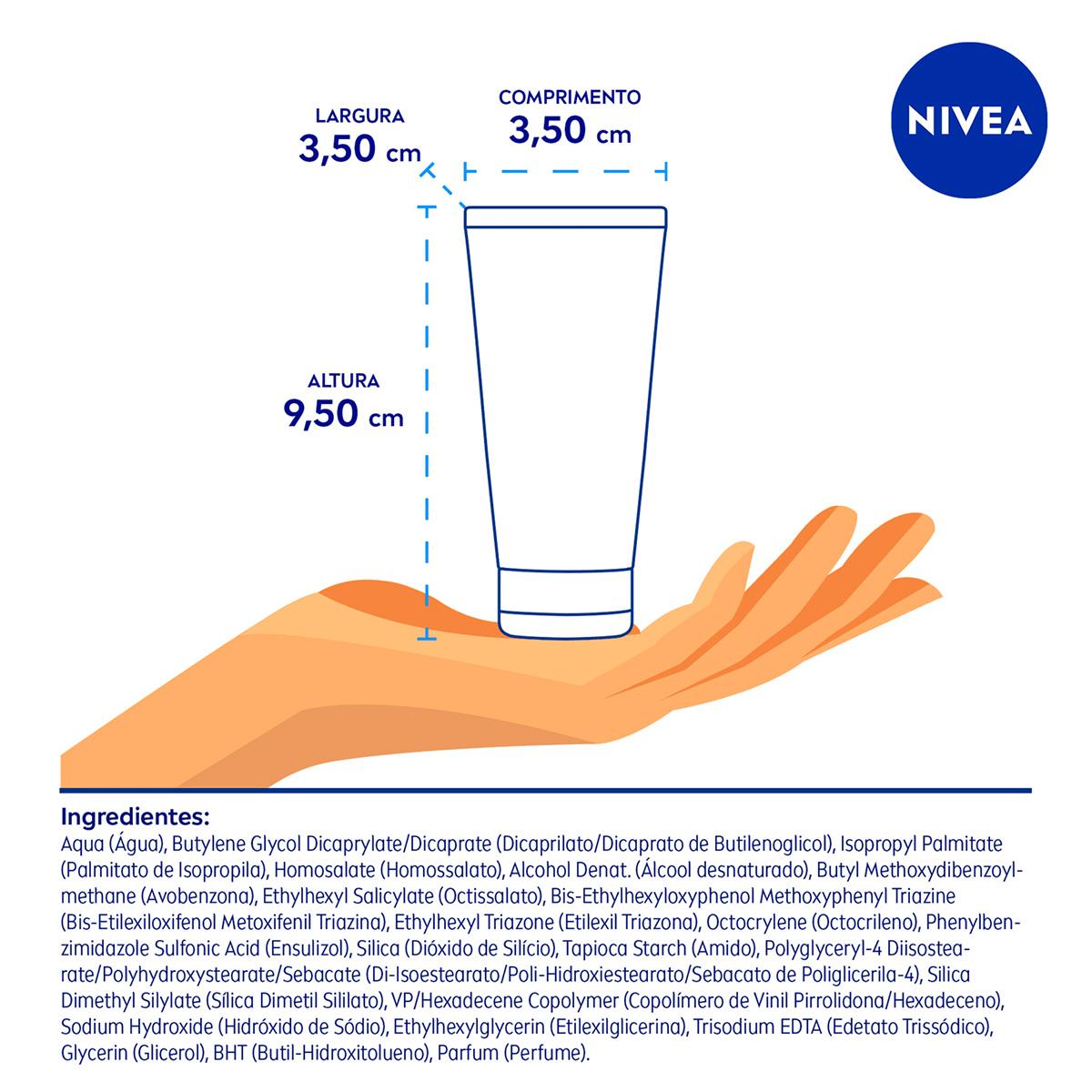 Nivea Sun Toque Seco Antissinais FPS 70 - Protetor Solar Facial 40ml - 5