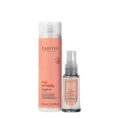 Kit Cadiveu Essentials Hair Remedy Shampoo Oil (2 produtos)