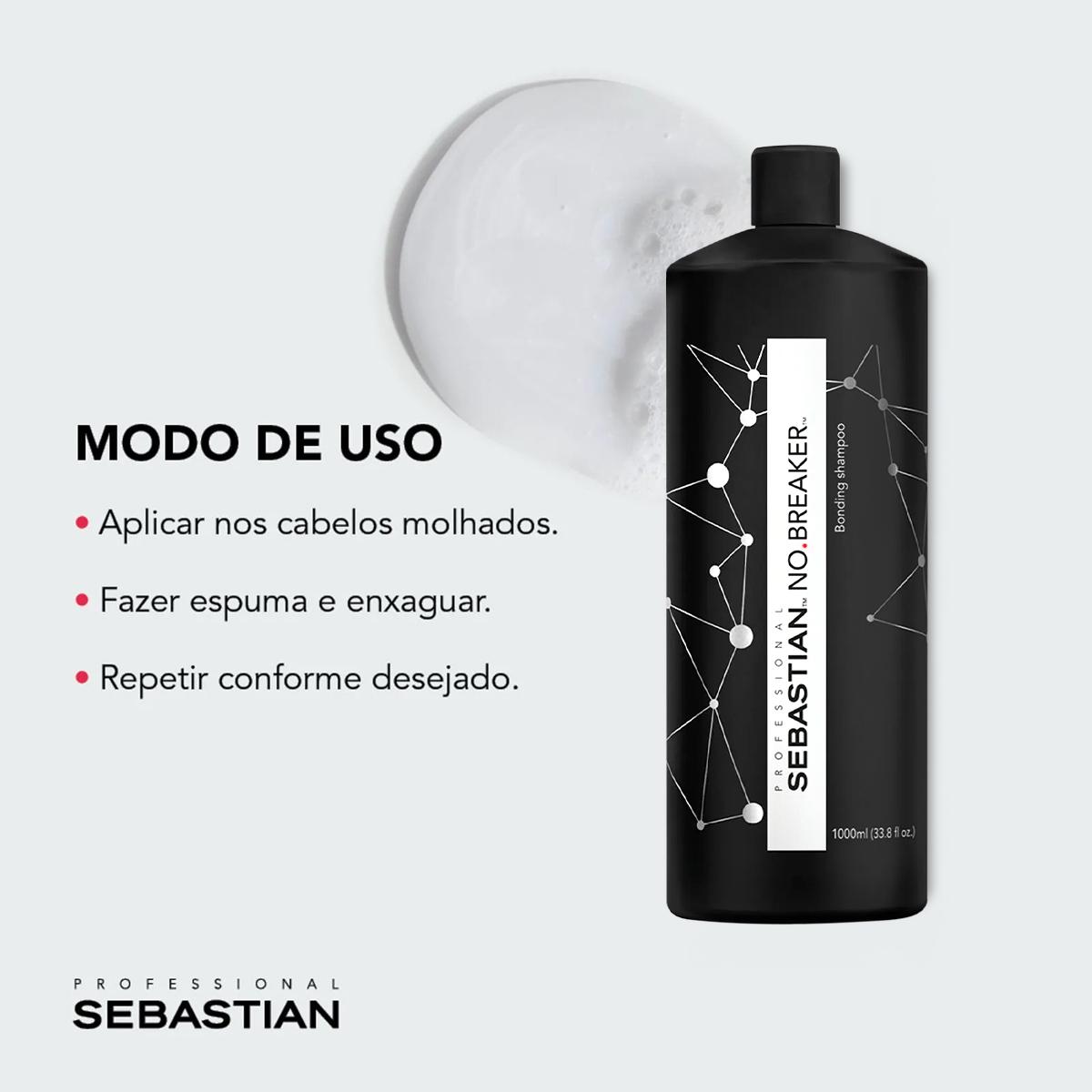 Sebastian Professional No Breaker - Shampoo 1L - 3