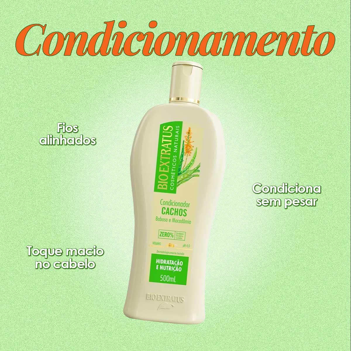 Bio Extratus Kit Cachos Babosa Home Care (3 produtos) - 4