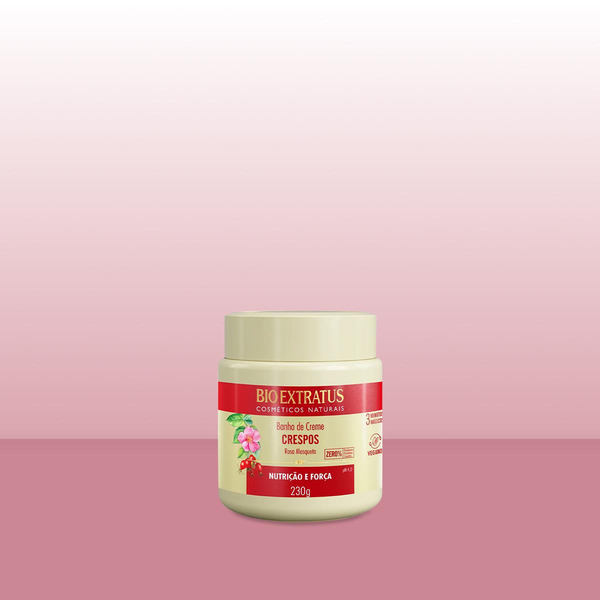 Bio Extratus Kit Crespos Rosa Mosqueta Home Care (3 produtos) - 4