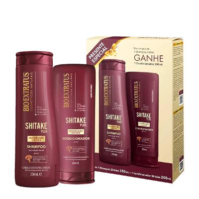 Bio Extratus Kit Shitake Plus Duo (2 produtos)
