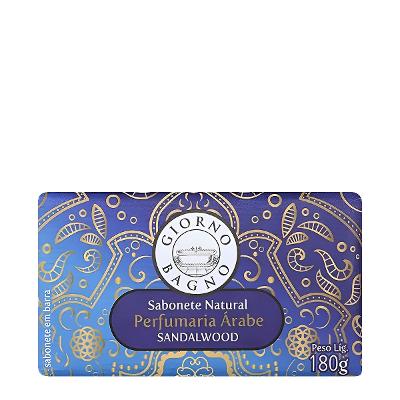 Giorno Bagno Perfumaria Árabe Sandalwood - Sabonete Natural 180g