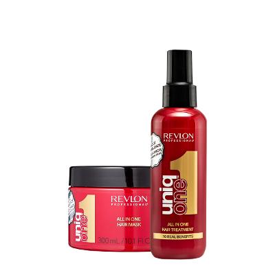 Kit Revlon Professional Uniq One All In One Máscara Leave-in (2 produtos)