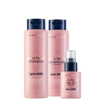Kit Braé Stages by Bruna Tavares Gloss Hydra Duo Oil (3 produtos)
