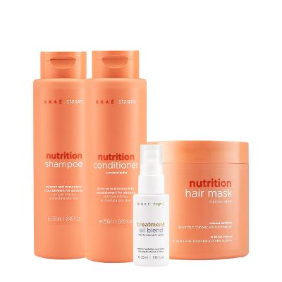 Kit Braé Stages Nutrition Duo Máscara Oil (4 produtos)