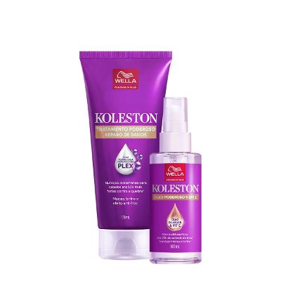 Kit Wella Koleston Poderoso Tratamento Óleo (2 produtos)