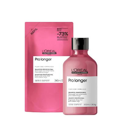 Kit L'Oréal Professionnel Pro Longer Shampoo Extra Refil (2 produtos)