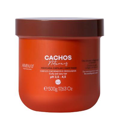 Arvensis Cachos Naturais Ondulados e Cacheados - Máscara Capilar 500g