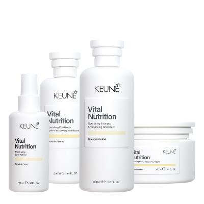 Kit Keune Vital Nutrition Home Care Spray (4 produtos)