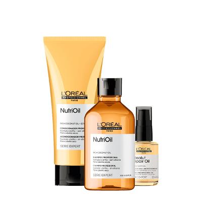 Kit L'Oréal Professionnel NutriOil Repair Duo Oil 30 (3 produtos)