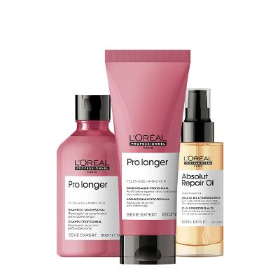 Kit L'Oréal Professionnel Pro Longer Duo Oil (3 produtos)