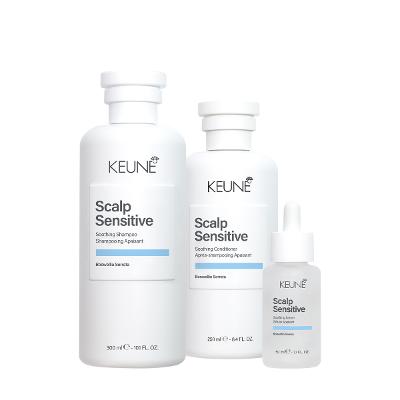 Kit Keune Scalp Sensitive - Cuidado Completo para Couro Cabeludo Sensível (3 produtos)
