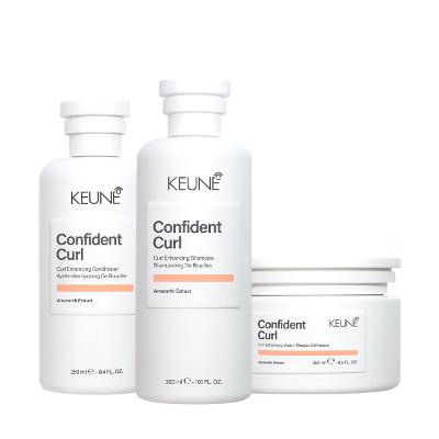Kit Keune Confident Curl - Hidratação Intensa para Cachos (3 produtos)
