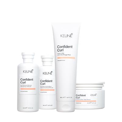 Kit Keune Confident Curl Coily – Crespos Definidos e Sem Frizz (4 produtos)