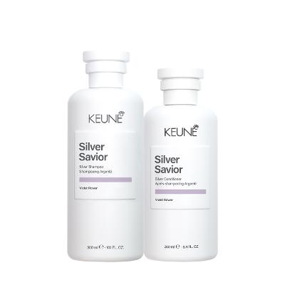 Kit Keune Silver Savior - Neutralização e Brilho Platinado (2 produtos)