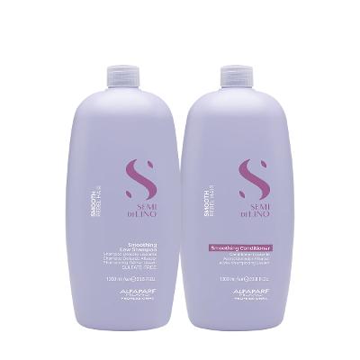 Kit Alfaparf Semi di Lino Smooth - Disciplina e Alinhamento dos Fios (2 produtos)