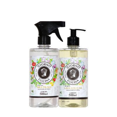 Kit Giorno Cucina - Cozinha Limpa e Louça Brilhante (2 produtos)