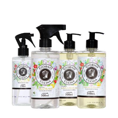 Kit Giorno Cucina - Cuidado Completo para Mãos e Casa (4 produtos)