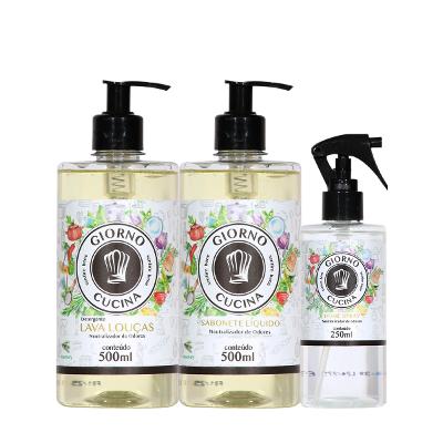 Kit Giorno Cucina - Rotina da Cozinha Limpa (3 produtos)