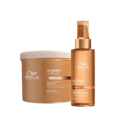 Kit Wella Professionals Ultimate Luxe Oil Máscara e Óleo (2 produtos)