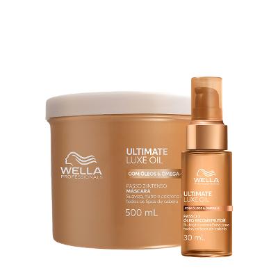 Kit Wella Professionals Ultimate Luxe Oil Máscara e Óleo P (2 produtos)