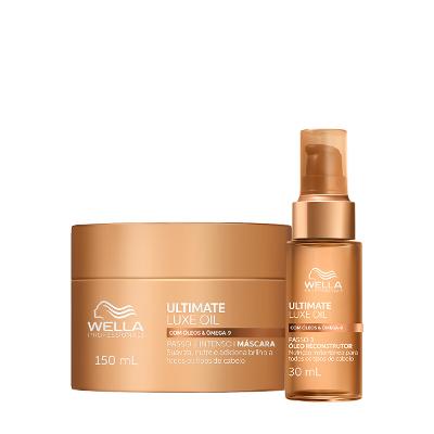 Kit Wella Professionals Ultimate Luxe Oil Máscara Óleo 30 (2 produtos)