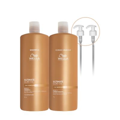 Kit Wella Professionals Ultimate Luxe Oil - Nutrição e Maciez (4 produtos)