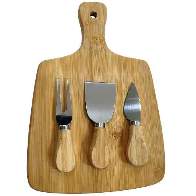 Conjunto para Queijo em Bambu Dynasty - 4 Peças
