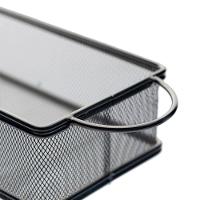 Cesta Retangular Dynasty Fry em Aço Inox - Prata - 5