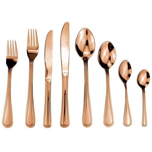 Faqueiro 48 Peças Fracalanza Pearl em Aço Inox - Cobre