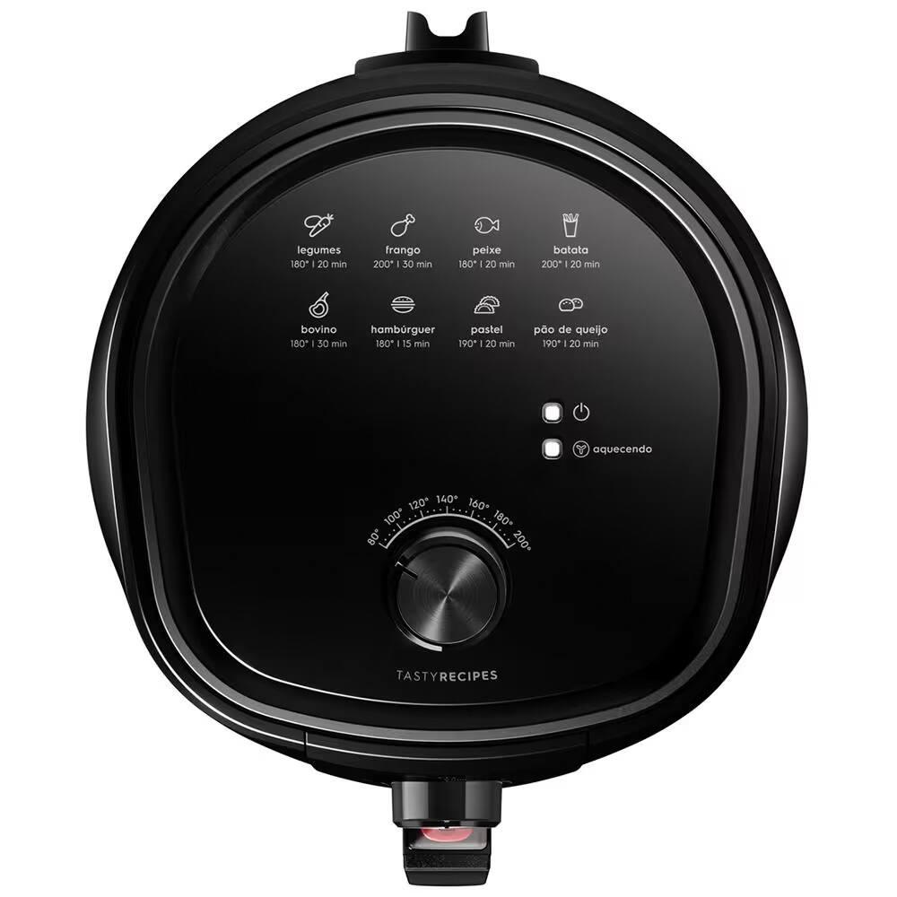 Fritadeira Elétrica Sem Óleo Air Fryer Electrolux EAF10 Efficient por Rita Lobo com 3,2L - Preta - 3