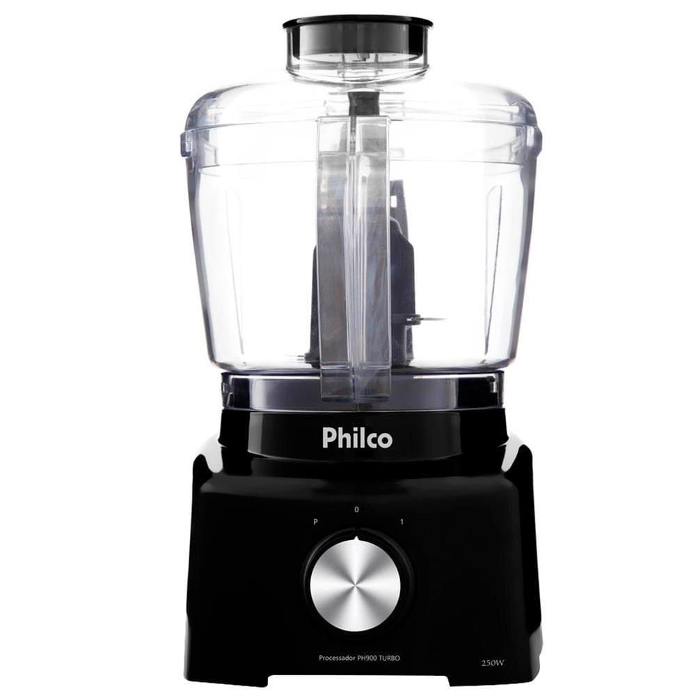Mini Processador de Alimentos Philco PH900P Turbo 250W – Preto - 1