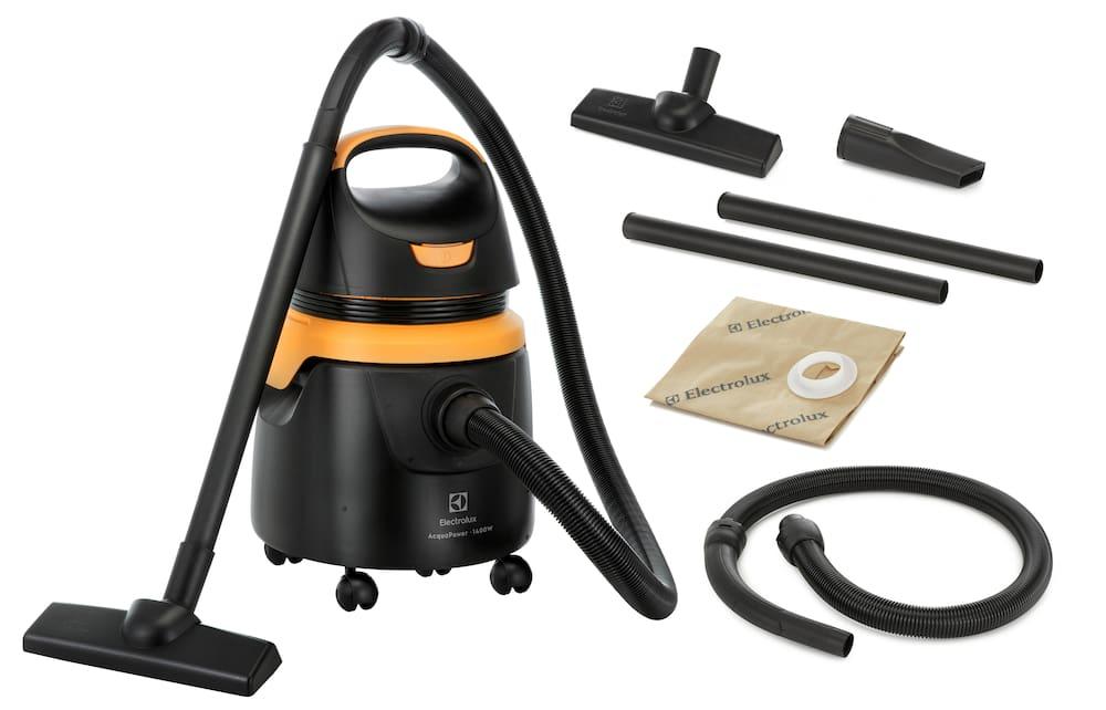 Aspirador Pó e Água Electrolux Acqua Power AQP20 1400W 10L com Acessórios Amarelo e Preto - 7