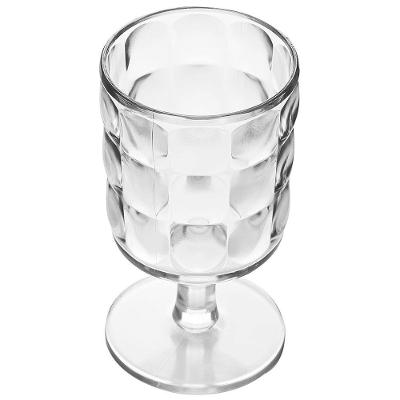 Taça L`hermitage Bubble em Acrílico Transparente 340ml - 6 Peças