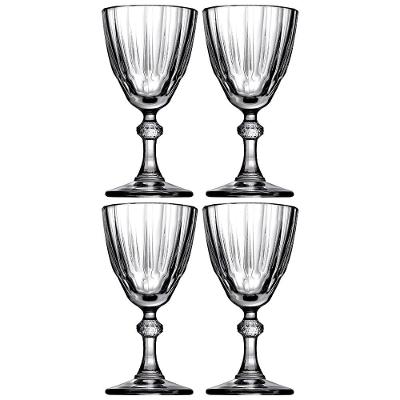 Conjunto de Taças Para Licor Pasabahce Diamond em Vidro Transparente 50ml - 4 Peças
