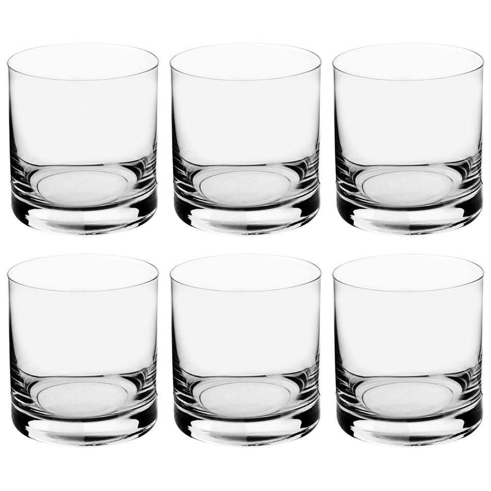 Conjunto de Copos para Whisky Bohemia Larus em Cristal Ecológico 410ml - 6 Peças - 1