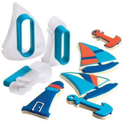 Moldes para Biscoito Cuisipro Nautica - 3 Peças