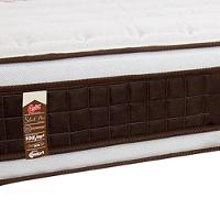Colchão Queen Size Castor Sellect P Double com Molejo Tecnopedic, Euro Pillow e Revestimento em Malha 34x158x198cm - Marrom/Bege - 3