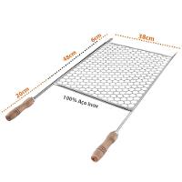 Grelha Moeda Utimil em Aço Inox - 48 x 38 cm - 3