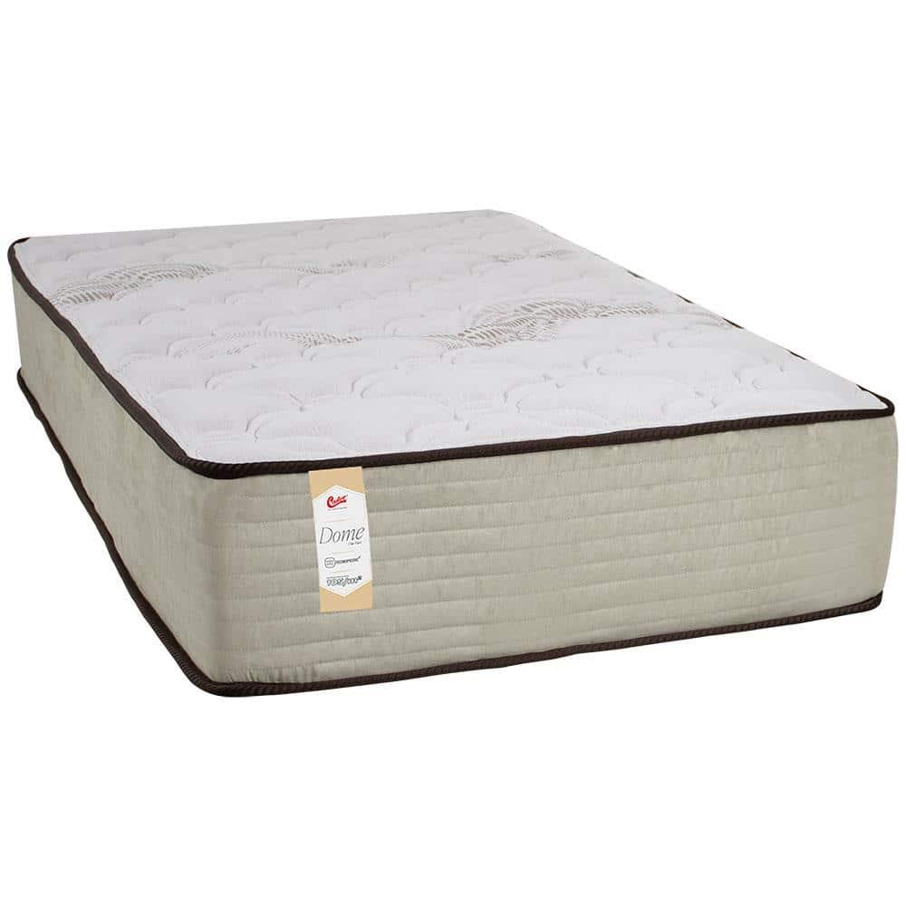 Colchão Solteirão Castor Dome One com Molejo Tecnopedic e Revestimento em Malha 27x100x200cm - Bege - 1