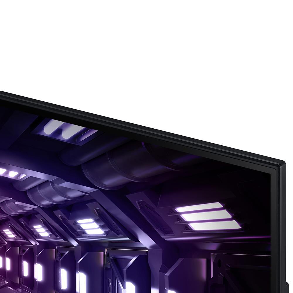 Monitor Gamer Samsung Odyssey 24", FHD, 144 Hz, 1ms, com ajuste de altura, HDMI, DP, VGA, Freesync, Preto, Série G3 - 5
