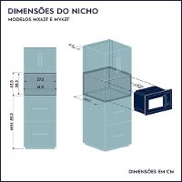 Micro-Ondas de Embutir Electrolux MV43T Preto Pro Series - 34L - 9