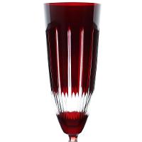 Taça para Champanhe Bohemia Elizabeth Vermelha - 190ml - 2